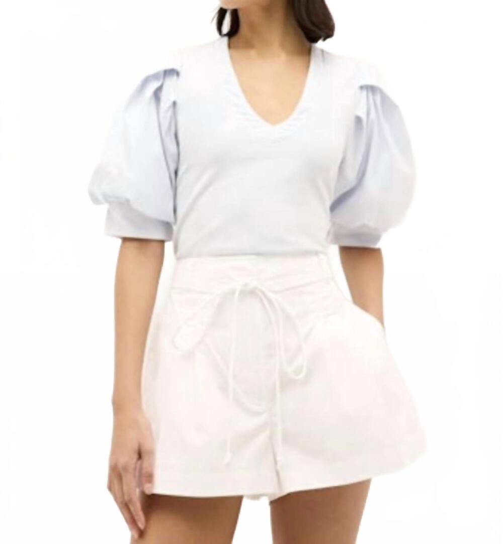 NEW MARIE OLIVER viva popover top in arctic